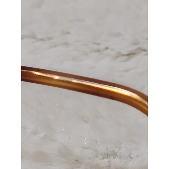 FENDI Sunglasses UNISEX Frames Only Made in Italy Marked 135 F543 52 17 Tortoise - Picture 8 of 12